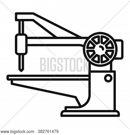 Shoe Repair Equipment Icon. Outline Shoe Repair Equipment Vector Icon For Web Design Isolated On Whi