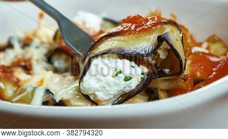 Eggplant Lasagna Rolls