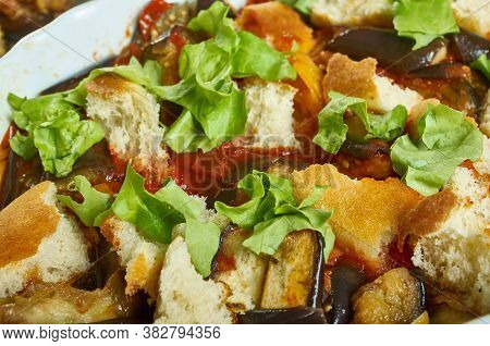 Italian Aubergine Traybake