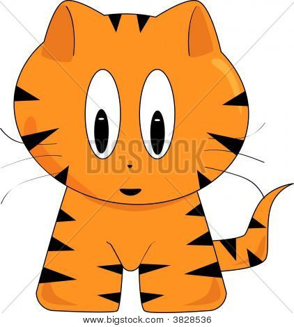Sarjakuva Tiger poikanen