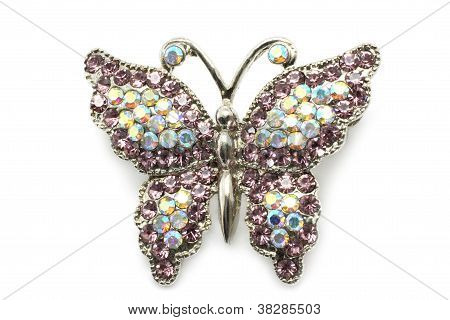 Broche mariposa