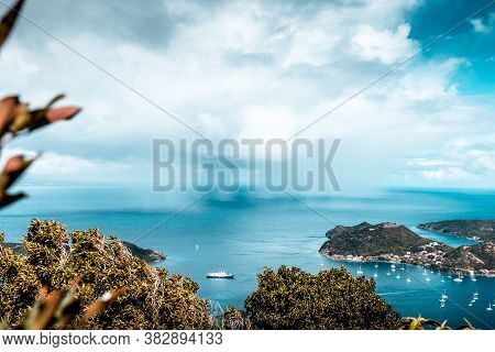 View Of The Bay Of Marigot On Guadeloupe