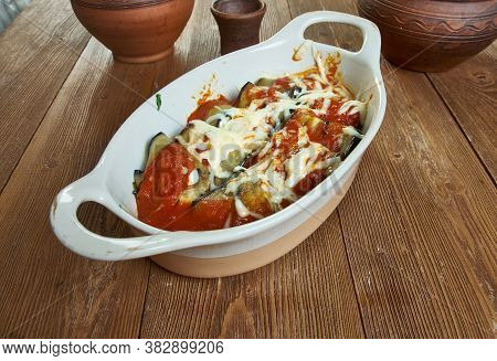 Eggplant Lasagna Rolls