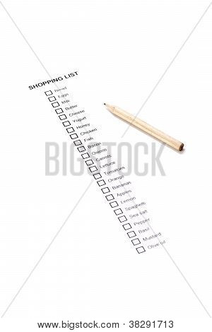 Lista de compras