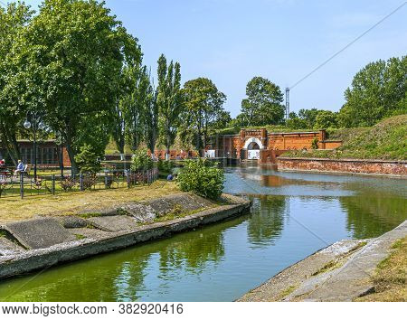 Kaliningrad, Russia - July 27, 2019: Fort 11 - Graf Doenhoff, Is The Best Preserved World War Ii For