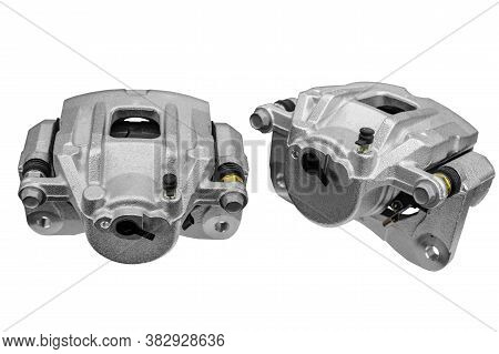 Cylinder Assy, Front Disc Brake On A White Background
