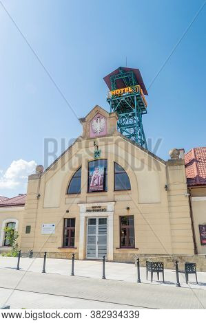 Bochnia, Poland - June 13, 2020: Sutoris Shaft Of Salt Mine In Bochnia.