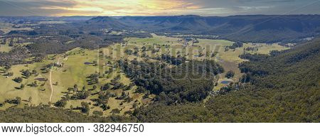 The Kanimbla Valley In The Blue Mountains In New South Wales In Australia