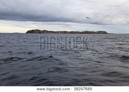 Aproaching Magdalena Island