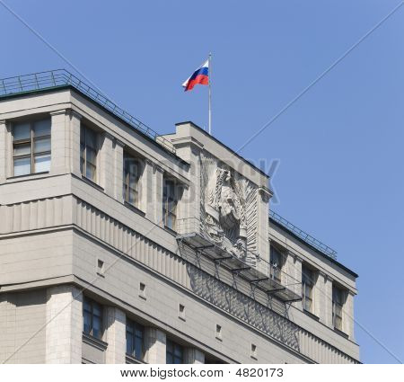 Edificio de Duma del estado ruso