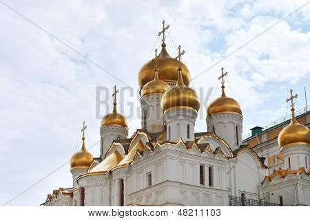 Catedral de la Anunciación en el Kremlin de Moscú