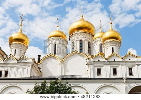 Catedral de la Anunciación en el Kremlin de Moscú