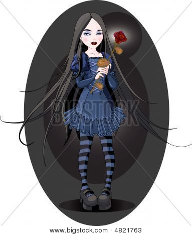 Goth pige