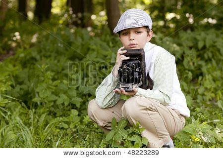 Serious photographer