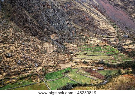 Mountain village Cordiliera Huayhuash, Gennemlæsning, Sydamerika