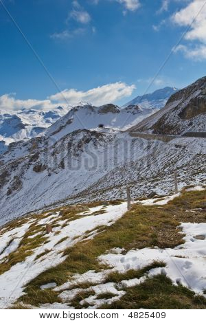 Grossglockner yüksek dağ yolu