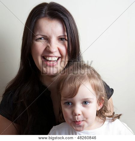 Mother With Her Daughter
