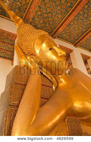Ležící Buddha obraz