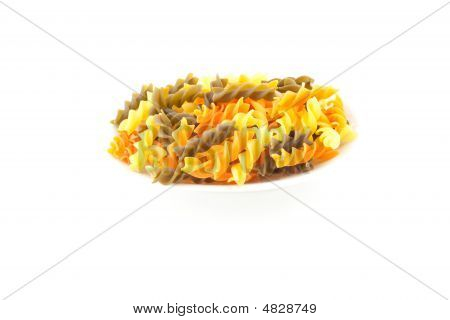 Flerfarvede Pasta