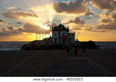 Senhor Da Pedra kapel, Miramar, Portugal