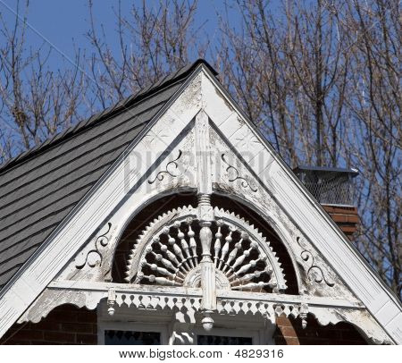 Ornate Woodwork Needs Repair