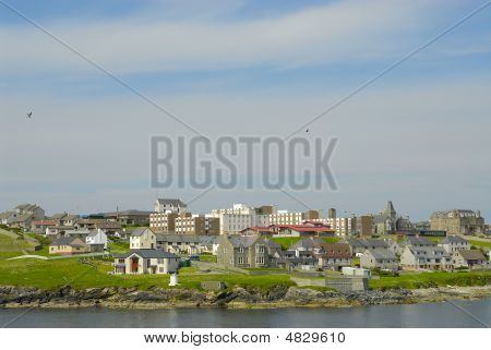 Wybrzeże z Lerwick