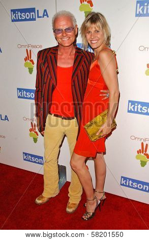 Michael Des Barres and friend at the OmniPeace Benefit To Stop Extreme Poverty in Sub-Saharan Africa. Kitson Men, Los Angeles, CA. 06-21-07