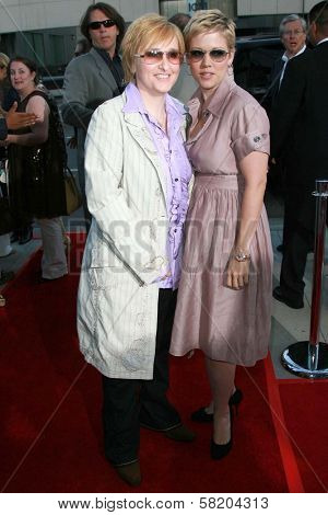 Melissa Etheridge and Tammy Lynn Michaels at the Los Angeles premiere of 