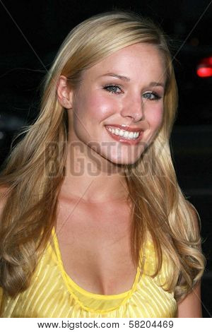 Kristen Bell at the Los Angeles premiere of 