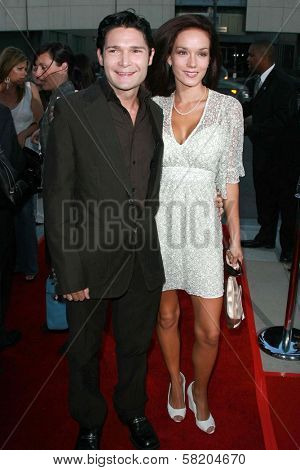 Corey Feldman and wife Susie at the Los Angeles premiere of 