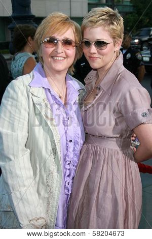 Melissa Etheridge and Tammy Lynn Michaels at the Los Angeles premiere of 