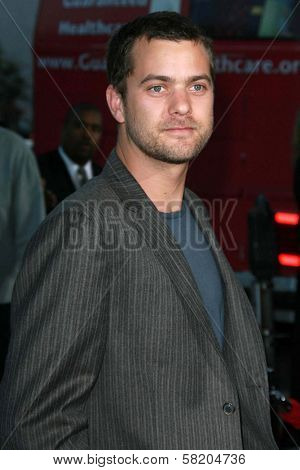 Joshua Jackson at the Los Angeles premiere of 