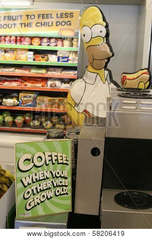 Atmosphere at a 7-11 Convenience Store that has been transformed into a 