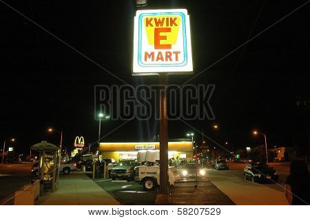Atmosphere at a 7-11 Convenience Store that has been transformed into a 