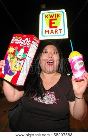 Atmosphere at a 7-11 Convenience Store that has been transformed into a 