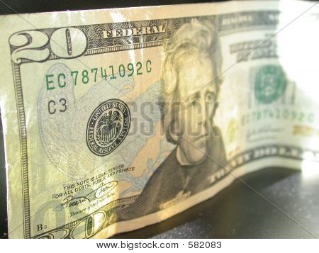 Dvacet dolarové bankovky