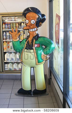 Atmosphere at a 7-11 Convenience Store that has been transformed into a 