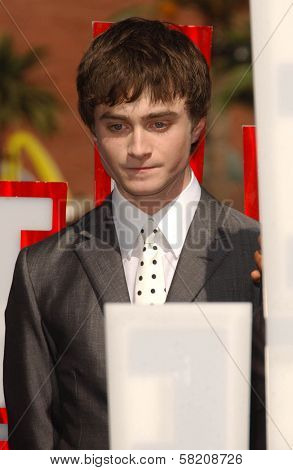 Daniel Radcliffe at the premiere of 