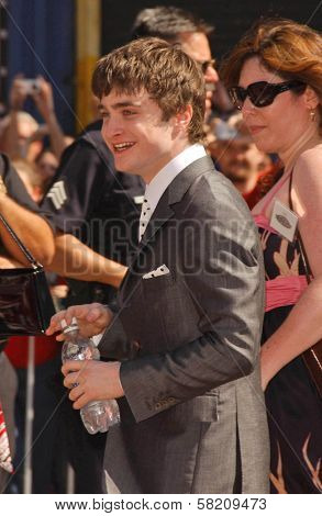 Daniel Radcliffe at the premiere of 