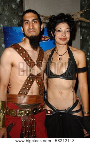 Basura and escort at the 