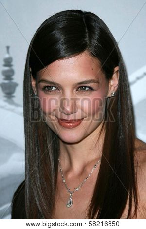 Katie Holmes at the Giorgio Armani Prive Show to celebrate the Oscars. Green Acres, Los Angeles, CA. 02-24-07