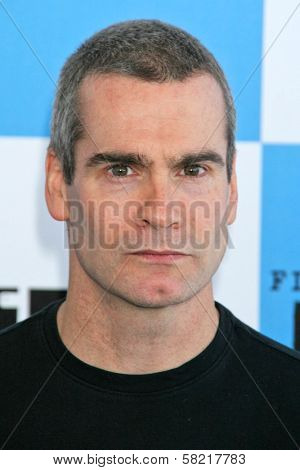 Henry Rollins at the 2007 Film Independent's Spirit Awards. Santa Monica Pier, Santa Monica, CA. 02-24-07