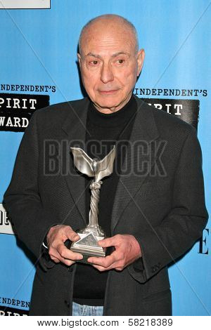 Alan Arkin in the Press Room at the 2007 Film Independent's Spirit Awards. Santa Monica Pier, Santa Monica, CA. 02-24-07