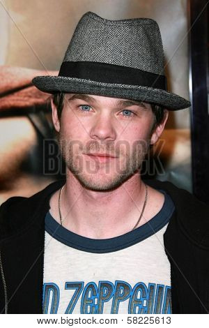Shawn Ashmore at the Los Angeles premiere of 
