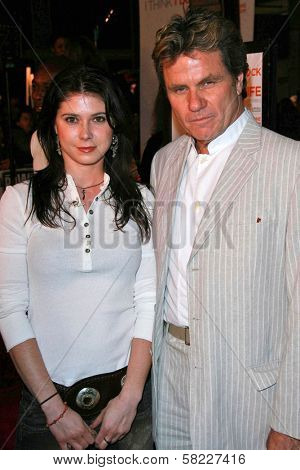 Vivienne Kove and Martin Kove at the premiere of 