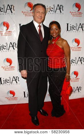 Donzaleigh Abernathy and friend at the 4th Annual 