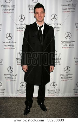 J.C. Chasez at day one of the 2007 Mercedes-Benz Fashion Week Fall Collection. Smashbox Studios, Culver City, CA. 03-18-07