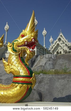 Kaew Grovaram Temple In Krabi Town, Thailand