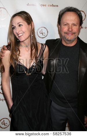 Dominique Cohen and Billy Crystal at the grand opening of the Dominique Cohen Flagship Jewelry Store. 501 N. Robertson Blvd., Los Angeles, CA. 04-05-07