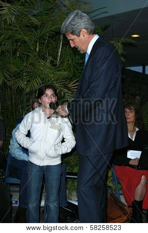 John Kerry at an instore event to promote the new book 